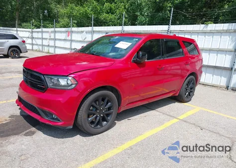 2017 Dodge Durango R/T Awd из США, поврежденный, VIN 1C4SDJCTXHC945413